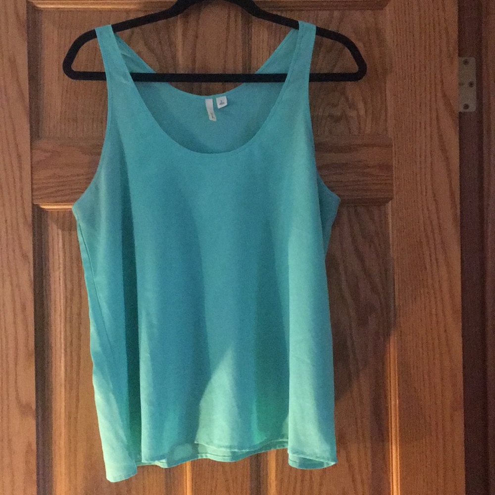 Light Green Frenchi Large Womens Blouse